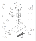 Схема №1 IDT12546BX (363733, HO750) с изображением Покрытие для вытяжки Gorenje 402496