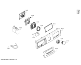 Схема №4 WM14T6H9NL с изображением Панель управления для стиралки Siemens 11023906