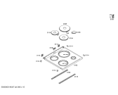 Схема №4 PHCB113A20 с изображением Ручка управления духовкой для плиты (духовки) Bosch 00620198