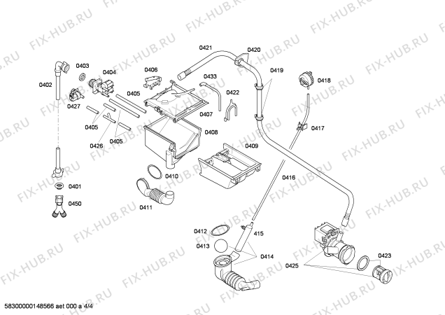 Схема №2 3TS72100A с изображением Панель управления для стиралки Bosch 00667181