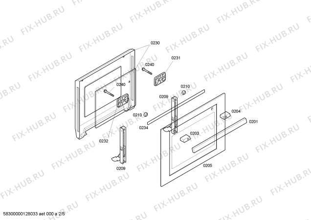 Схема №3 4HF413X с изображением Кнопка для плиты (духовки) Bosch 00610988