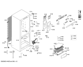 Схема №3 KGN39Y22 с изображением Вкладыш в панель для холодильника Bosch 00670232