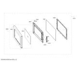 Схема №2 3WGX1923 с изображением Панель для свч печи Bosch 00745167