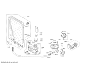 Схема №3 S41N65N6EU с изображением Передняя панель для посудомоечной машины Bosch 00791535