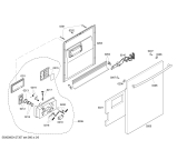 Схема №4 SHX36L16UC DLX Series с изображением Ручка двери для посудомоечной машины Bosch 00664158