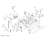 Схема №3 3VW560BD с изображением Панель управления для посудомойки Bosch 00669447