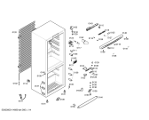 Схема №3 3KF4866N с изображением Компрессор для холодильной камеры Bosch 00144608