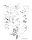 Схема №1 PBWR6 OH5V IN с изображением Клавиша для электропечи Whirlpool 481010865686