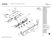 Схема №5 HB370560S с изображением Панель управления для плиты (духовки) Siemens 00438394