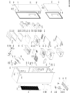 Схема №1 KGDB 20 A3+ IN с изображением Всякое для холодильника Whirlpool 481010774400