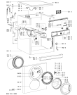 Схема №1 AWOD46065 (F091497) с изображением Наставление для стиралки Indesit C00369357