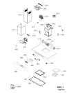 Схема №1 AKR 891 IX с изображением Электромодуль для электровытяжки Whirlpool 480122101292