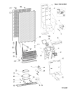 Схема №2 BTNF5323W (F105454) с изображением Дверь для холодильной камеры Indesit C00514557