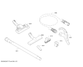 Схема №3 BGS72058 Relaxx'x Ultimate ProComfort с изображением Крышка для электропылесоса Bosch 11026210