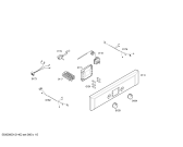 Схема №5 HB2TI5T3 horno.tecnik.indnp.inox.multifunc.ec2 с изображением Передняя часть корпуса для электропечи Bosch 00663289