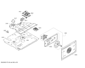 Схема №5 B15E52N3GB с изображением Панель управления для духового шкафа Bosch 00743052