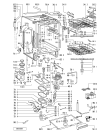Схема №1 ADG 4952/1 с изображением Обшивка для электропосудомоечной машины Whirlpool 481245371121