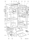 Схема №1 KRIC 1559/3 с изображением Петля (защелка) для холодильника Whirlpool 481231028039