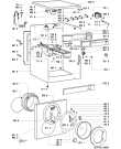 Схема №2 AWM 4300 с изображением Резервуар для стиральной машины Whirlpool 481941818623