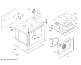 Схема №3 HBA13B151B Bosch с изображением Панель управления для духового шкафа Bosch 00675020