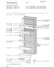 Схема №1 SAN1700 I с изображением Фиксатор для холодильника Aeg 8996711551656