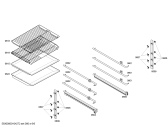 Схема №5 B4560N0FN с изображением Панель управления для плиты (духовки) Bosch 00445889