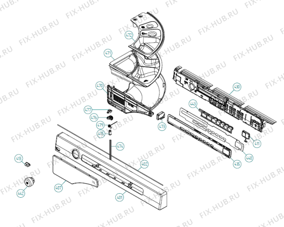 Схема №2 PREMIUM EDITION 1600 AT   -White (340457, WM70.2) с изображением Проводка для стиралки Gorenje 193193