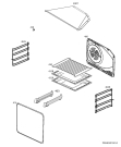 Схема №5 47055VD-MN с изображением Обшивка для духового шкафа Aeg 3428328177