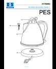 Схема №1 KBM 2011-1 с изображением Патрон лампы для чайника (термопота) DELONGHI TO1051