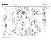 Схема №2 BD4501ANF с изображением Дверь для холодильника Bosch 00474139