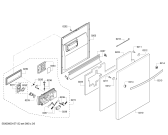 Схема №5 SHX33R55UC SilencePlus 50dB с изображением Панель управления для посудомойки Bosch 00686874