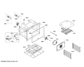 Схема №4 HBN5450UC с изображением Интерфейс для плиты (духовки) Bosch 00681273