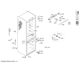 Схема №2 3KFP7662 с изображением Дверь для холодильника Bosch 00710214