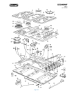 Схема №1 DEGH90WF с изображением Керамическая поверхность для электропечи DELONGHI 3390503SD3