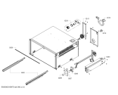 Схема №1 WSP222130 с изображением Панель для шкафа для подогрева посуды Bosch 00689378