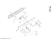 Схема №1 HMT85ML23 с изображением Дверь для духового шкафа Bosch 00687744