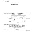 Схема №1 BR9560S1/3A0 с изображением Крышечка для кухонных электровесов Rowenta TS-07013100