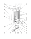 Схема №4 MB1167NF (F030935) с изображением Корпусная деталь для холодильной камеры Indesit C00854228