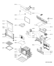 Схема №1 FE 100/IX с изображением Ручка двери для духового шкафа Whirlpool 481249868267
