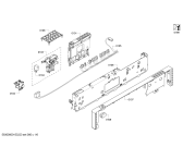 Схема №4 SHX43P16UC с изображением Панель управления для посудомойки Bosch 00683970
