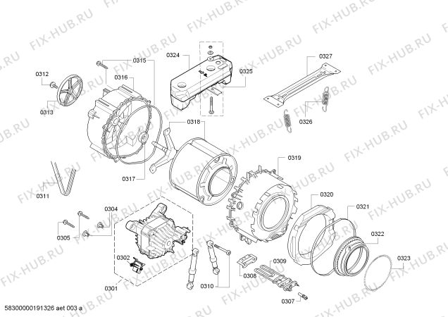 Схема №5 WM12N140OE с изображением Панель управления для стиралки Siemens 11012425