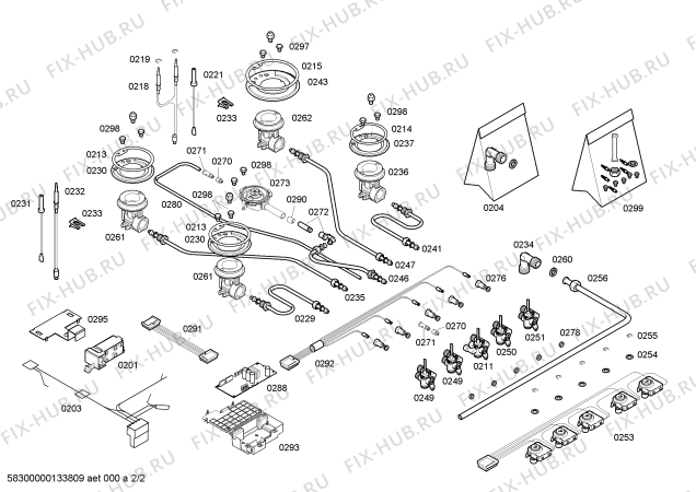 Схема плиты (духовки) Bosch PRR726F90E ENC.PRR726F90E 4G+1W FLAME C70F IH5 BOSC - Схема узла 02 Взрыв-схема плиты (духовки) Bosch PRR726F90E ENC.PRR726F90E 4G+1W FLAME C70F IH5 BOSC - Схема узла 02