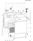 Схема №1 LSE620TKB (F023495) с изображением Сенсорная панель для электропосудомоечной машины Indesit C00089027