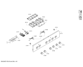 Схема №6 5HD31050 с изображением Панель управления для плиты (духовки) Bosch 00749473