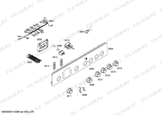 Схема №4 P1ACB37726 с изображением Ручка переключателя для электропечи Bosch 00614968