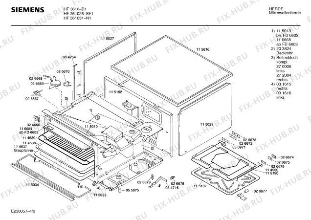 Схема №4 HF361031 с изображением Панель для микроволновки Siemens 00084562