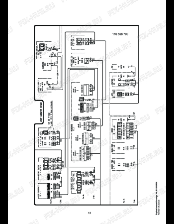 Взрыв-схема стиральной машины Aeg LAV74665 - Схема узла Control 113