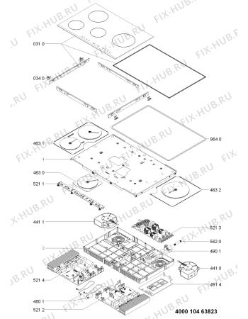 Схема №1 ETI 6740 NE/1 с изображением Затычка для духового шкафа Whirlpool 481010436907