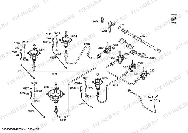 Схема №2 NGU4151DE с изображением Мотор для духового шкафа Bosch 10002570