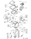 Схема №2 AWA 1104 с изображением Декоративная панель для электросушки Whirlpool 481245210299